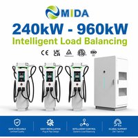 Hub de recharge rapide DC intelligent 600kW 720kW 1200kW avec interface CCS2 GBT haute performance pour opérateurs de bornes de recharge de véhicules électriques