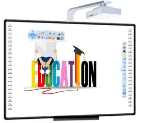 82 "Infrarood Interactief Whiteboard Voor Schoolkantoor 78" 86 "96" 102 "Met Keramiek/Email Nano-Oppervlak