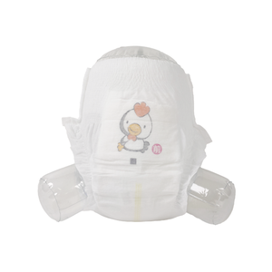 Couches-culottes jetables pour bébé de haute qualité, douces, à taille élastique, avec feuille arrière respirante et motif imprimé, douces et respirantes - Product Image 4