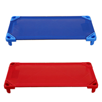 Lit d'enfant empilable en plastique, idéal pour la sieste, pour les enfants de plus de 3 ans, modèle QL-106-3 – Vente chaude personnalisable en usine