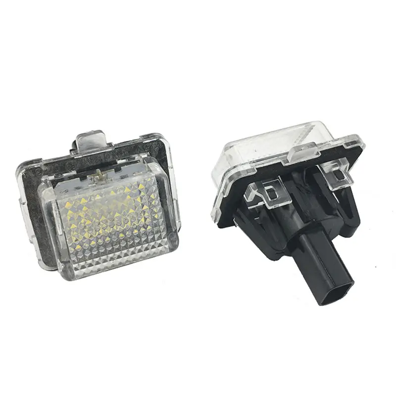 Lampu bohlam pelat nomor lisensi LED untuk mercedes-benz W204 W212 W216 W221 W207