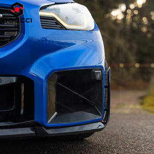 Rejilla de Ventilación Delantera Estilo MP de Fibra de Carbono Seca para BMW G87 M2 Coupé <span class=keywords><strong>2023</strong></span>+, Divisor, Entradas de Aire Delanteras, Conductos, Alerón, Parachoques - Product Image 5