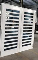 Ventana y puerta de persiana de vidrio de aluminio de estilo europeo Aplicación exterior de fibra de vidrio elegante Otros productos de Windows