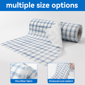 Tissu non tissé réutilisable écologique en rouleaux pour plats de <span class=keywords><strong>cuisine</strong></span> Rouleaux de serviettes en polyester super absorbant - Product Image 3