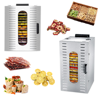 Automatische voedseldroger voor bananenchips, mango's, groenten en fruit.