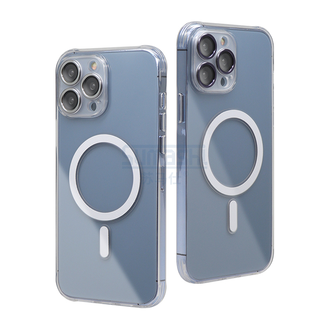Tpu clear Magnetic Phone case with Camera Protector Magnetic case for iphone 16 15 16 14 13 case Fundas Para Celulares