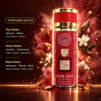 Parfum Arabe Original en Spray en Gros pour Femmes avec Fragrance Douce Amande Safran Floral Fruité