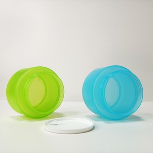 Custom Colored Pot 25g 50g 100g Baby Face Cream Body Butter Cosmetic Packaging Containers Double Wall PP <b>Plastic</b> Balm <b>Jar</b> with l - Product Image 6