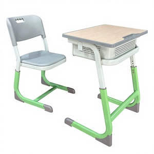 Mesas y sillas para estudiantes modernas, resistentes y regulables, ideales para colegios y centros <span class=keywords><strong>de</strong></span> clases particulares - Product Image 5
