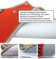 Washable Cushioned Non-Slip Long Hallway Runner Kitchen Carpet Floor Mat Tufted Technique
