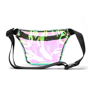 Riñonera Holográfica Transparente, Bolsa de Cintura Holográfica para Viaje, Bolsa de Cintura para Mujer, Bolsa para Teléfono y Dinero - Product Image 5
