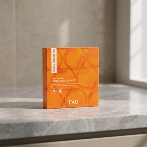 Masque en gel hydratant et nourrissant CPNP FAU Pumpkin PDRN Glow pour tous types de peaux, format familial jumbo, fabriqué en Corée - Product Image 3