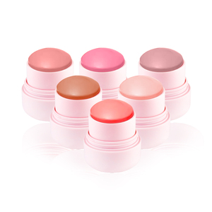 Barra de Rubor Multiusos de Marca Privada, Alta Pigmentación, Resistente al Agua, Mini Barra de Rubor Rosa - Product Image 3