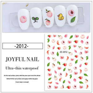 Pegatina <span class=keywords><strong>de</strong></span> <span class=keywords><strong>uñas</strong></span> Primavera <span class=keywords><strong>Verano</strong></span> fruta lindas pegatinas <span class=keywords><strong>de</strong></span> dibujos animados <span class=keywords><strong>para</strong></span> niños - Product Image 5