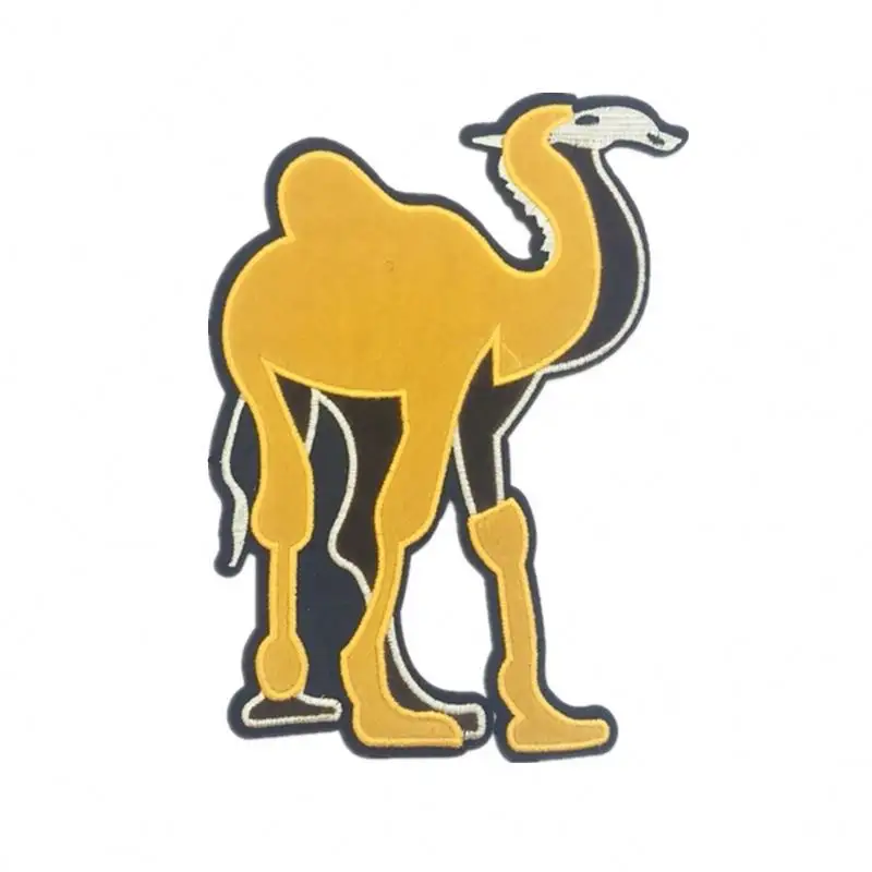 Camel Patch Animal Felt Backing Adhesive Embroidery Clothing And Shoes Bag Innovation Diy Accessories