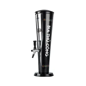 3l Draft Beer Tower Drink Dispenser With Ice Tube Hot Sales Beer Tower