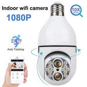 Caméra IP Bulb <span class=keywords><strong>IPC360</strong></span> Home App CCTY 360° Double Objectif Caméra Bulb WIFI Réseau Numérique Sécurité Sans Fil Ptz Caméra Bulb Wifi - Product Image 5