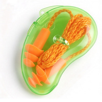 Bouchons d'oreilles en silicone avec cordon, réduction du bruit de 32 dB, réutilisables, vente en gros d'usine, OEM ODM acceptés