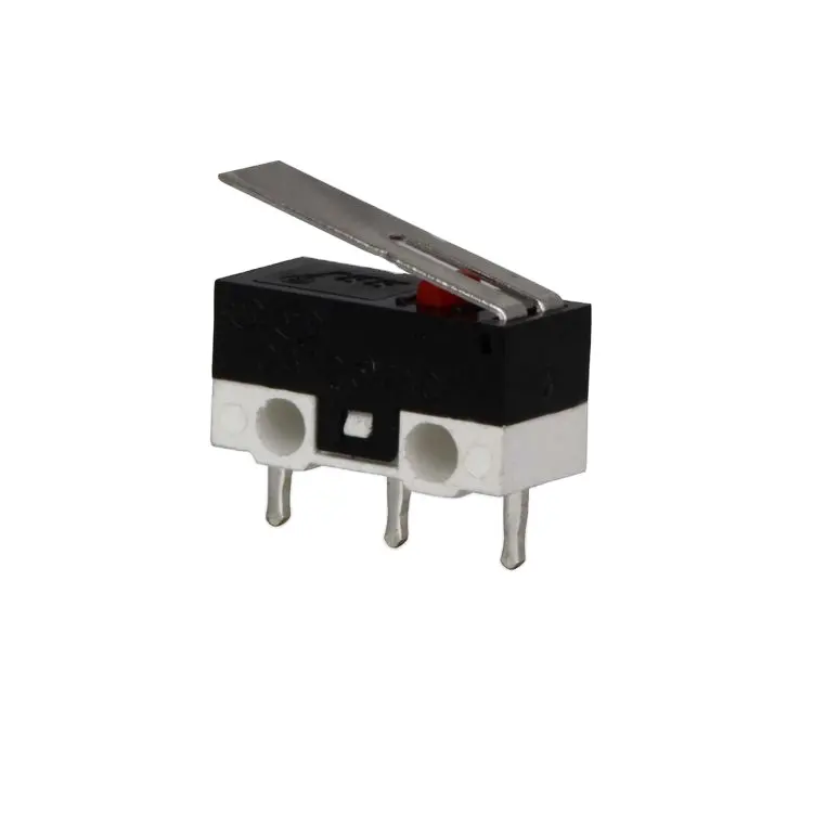 MX-1382 China Factory direct sales Small three-pin micro switch 1A 125VAC Arc Lever/roller automotive micro switch