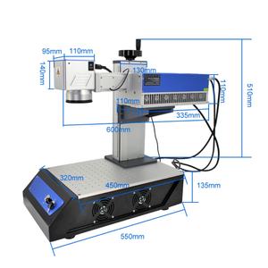 Machine de marquage laser UV YAG haute précision 3W / 5W / 10W pour la gravure et la découpe de métal, plastique et verre - Product Image 1