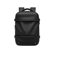 Sac à dos de compression sous vide en promotion, extensible, résistant à l'eau, sac de voyage multi-compartiments, sac à dos de transport pour hommes et femmes