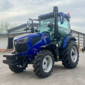 Tracteur agricole de 180 CV avec pneus à double roulement et boîte de vitesses 8+2, cabine climatisée - Product Image 3