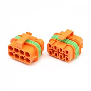 Conector hembra de arnés de cableado automotriz de cable de 1518207mm automático 8P 2,8 con terminales y sellos - Product Image 1