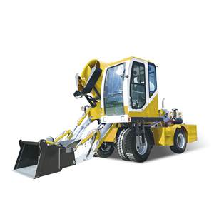 4WD xi măng nhỏ tự chế máy trộn bê tông tự động tự tải máy trộn bê tông xe tải 3.5cbm - Product Image 3