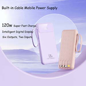 20000mah viene fornito con carica rapida di linea Mini Ultra-sottile alimentazione <span class=keywords><strong>Mobile</strong></span> condivisa Ultra-sottile portatile 120W intelligente carica rapida alimentazione <span class=keywords><strong>Mobile</strong></span> - Product Image 3