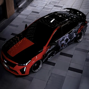 الأكثر مبيعًا فيلم تغليف سيارة مطبوع مخصص متغير الألوان ، فيلم فريد من نوعه لتغليف الفينيل ملفوف من كلوريد البولي فينيل - Product Image 4