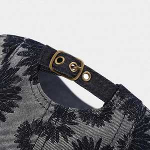 2024 Autumn New Trendy Daisy Print Newsboy <b>Hat</b> Men European American Beret Women Fashion Casual Ivy <b>Hat</b> - Product Image 6