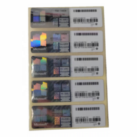 Licencia OEM Profesional Original con 6 Meses de Garantía, Activación Global en Línea, Etiqueta Plateada para Clave de Windows 11 Pro, 25 Códigos para PC, Etiqueta COA