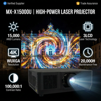 Projecteur laser 3LCD 4K de 15 000 lumens pour projection de mapping 3D, projection immersive en extérieur pour grandes manifestations et mariages