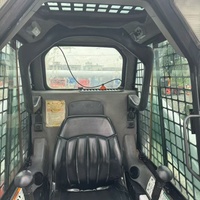 Chargeuse compacte Bobcat S185, poids opérationnel 2,8 tonnes, mini-chargeuse à levage radial d'occasion