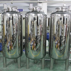 Mini contenedor de agua de caudal pequeño, equipo Industrial, almacenamiento de 1000L, tanque de agua estéril de acero inoxidable 304 - Product Image 1