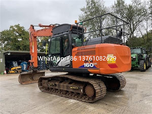 Excavadora hidráulica Hitachi ZX160 usada de 16 toneladas, excavadora Hitachi 120 /130 /160 fabricada en Japón en STOCK con EPA - Product Image 5