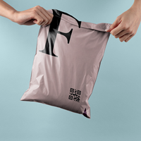 Sacs personnalisés grand format 30x40 pour vêtements, chaussures et chaussettes, avec fermeture éclair, imperméables, recyclables et écologiques