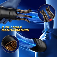 Stimulation du gland, Jouet sexuel pour hommes, Masturbateurs pour sexe oral extrême, 10 modes, Ensembles de vibrateurs, Jouet sexuel pour hommes, Jouet pour couples avec fonction langue
