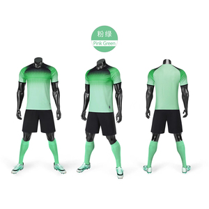 <span class=keywords><strong>Maglia</strong></span> da <span class=keywords><strong>calcio</strong></span> stagione 2022/23 camicie da <span class=keywords><strong>calcio</strong></span> <span class=keywords><strong>verde</strong></span> rosa MOQ basso economico personalizza l'uniforme da <span class=keywords><strong>calcio</strong></span> <span class=keywords><strong>con</strong></span> Logo della squadra - Product Image 1