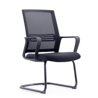 Chaise de bureau, tabouret de bureau, chaise pour personnel, chaise en maille simple, moderne, minimaliste, réglable, ergonomique, pivotante, avec accoudoirs
