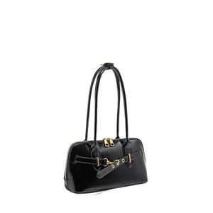 Nouveauté Sac à bandoulière pour femme de style rétro haut de gamme, imperméable, en PU, avec fermeture éclair, motif géométrique, doublure en polyester - Product Image 5