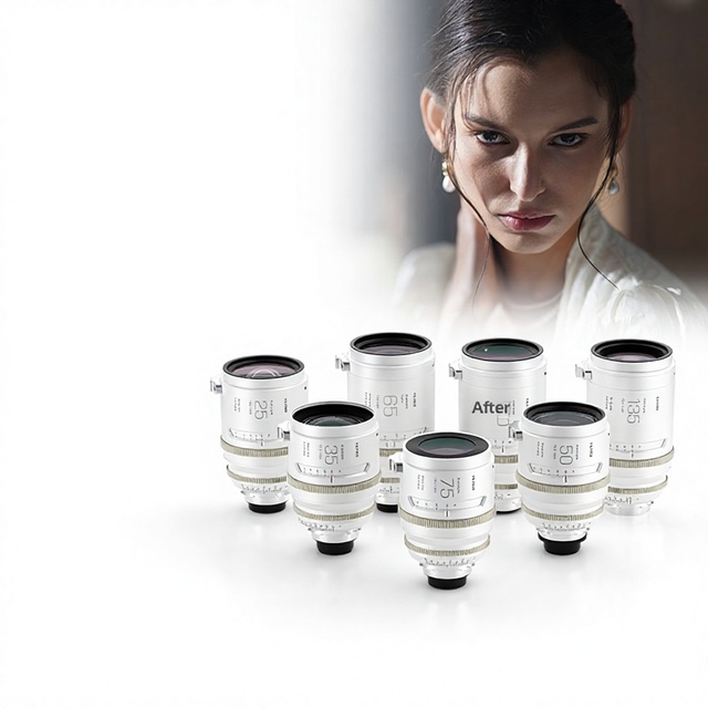 EPIC Series 25/35/50/65/75/135mm 1.33X Anamorphic Wide-Screen Full Frame Manual Focus Cinema Lens