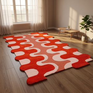 Alfombra Moderna de Lana de Alta Calidad, Tejida a Máquina, con Pelo Cortado, Reversible, Color Negro Sólido, para Sala de Estar, Hotel u Oficina - Product Image 4