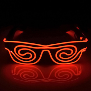 Hot Selling Neon Glowing LED Brille für Party Halloween Weihnachten Ostern Abschluss Ramadan Neujahr Thanksgiving Diwali - Product Image 1