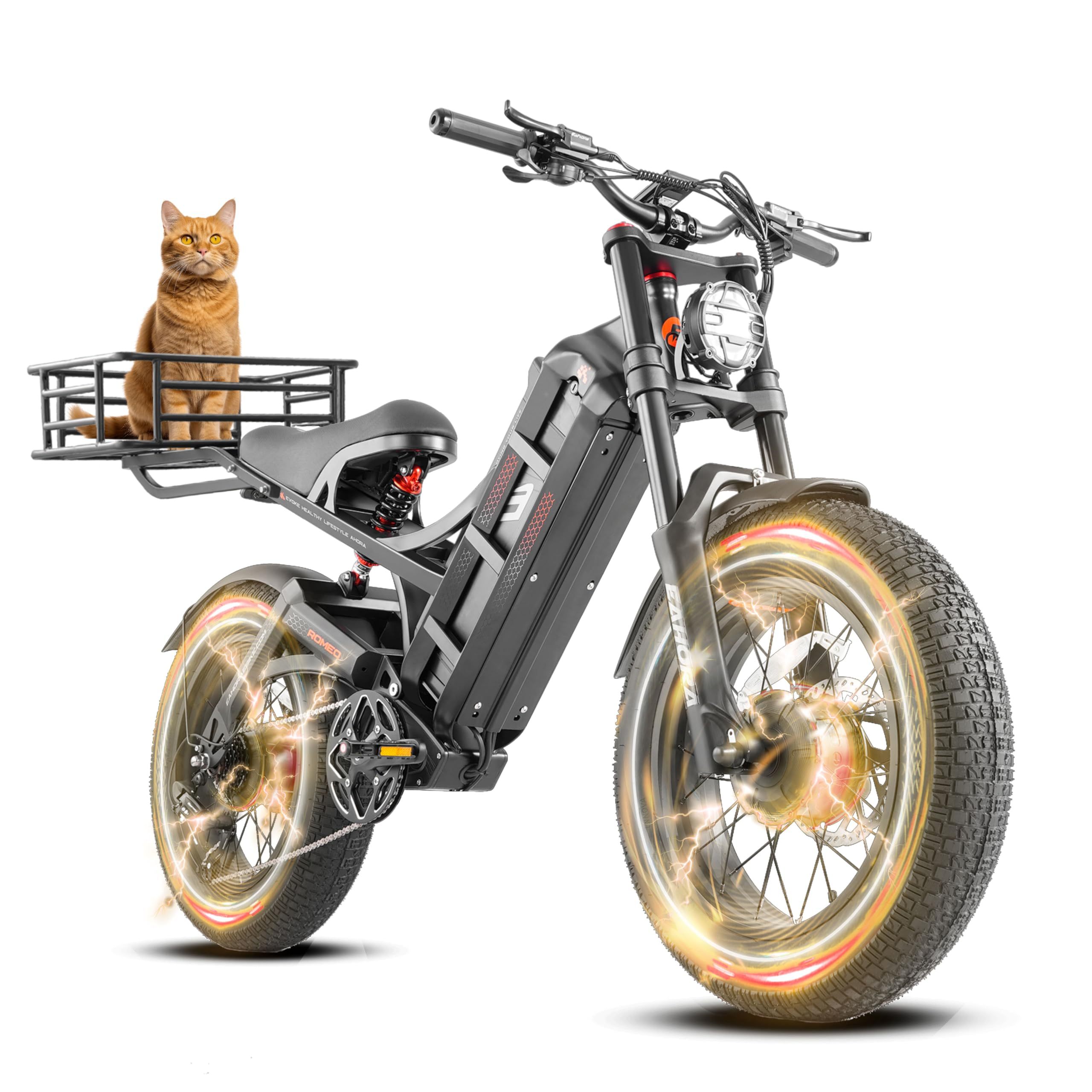 Romeo 2 with Rear Rack&busket