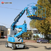 Plateforme de travail aérienne articulée automotrice Tiantong de 16 m