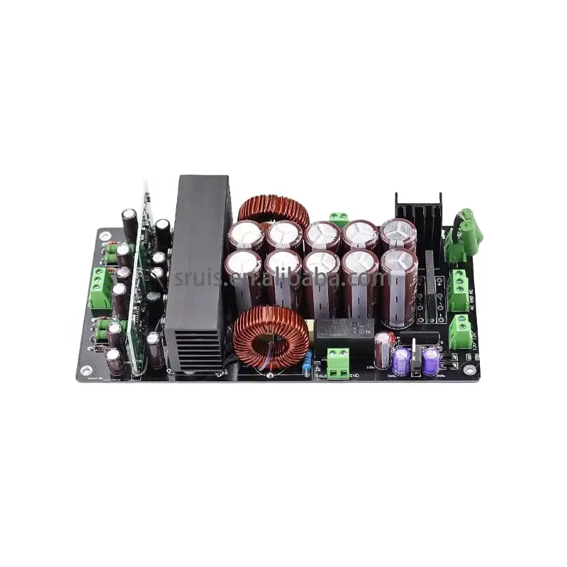 Irs2092 800W 800W Versterker Audio Board Irfb4227 Power Tube Class D Dual Channel Hifi Amp To220 Luidsprekerbescherming Gelijkrichter