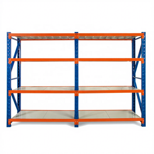 Warehouse Industrial Heavy-Duty Steel Pallet <b>Racking</b> Adjustable Medium Duty <b>Storage</b> Rack Metal Warehouse Industrial High Quality - Product Image 1