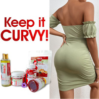 Kit de remodelage des fesses OEM, crème raffermissante pour les fesses, crème pour augmenter le volume des fesses, pilules de maca pour le lifting des hanches, huile pour l'amélioration des fesses