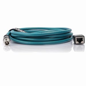 ZBLZGP CAT7 M12 8-Pin X-Code Male to <b>RJ45</b> Female <b>Cable</b>,Shielded, Compatible with Hirschmann Spider 5TX & Weidmller IE-SW-VL08 - Product Image 2